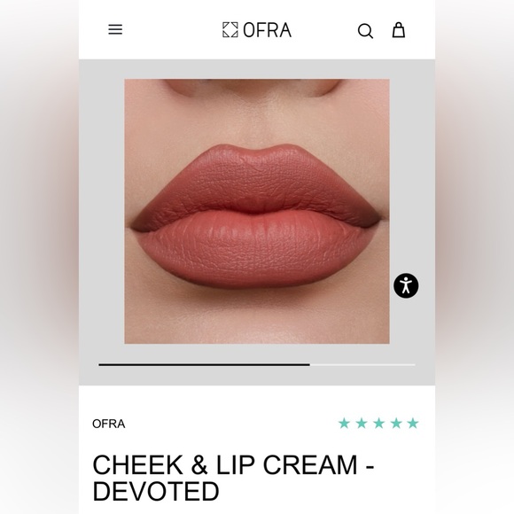 2/$25 OFRA COSMETICS CHEEK AND LIP CREAM name DEVOTED! BRAND NEW in the box! - Picture 6 of 12